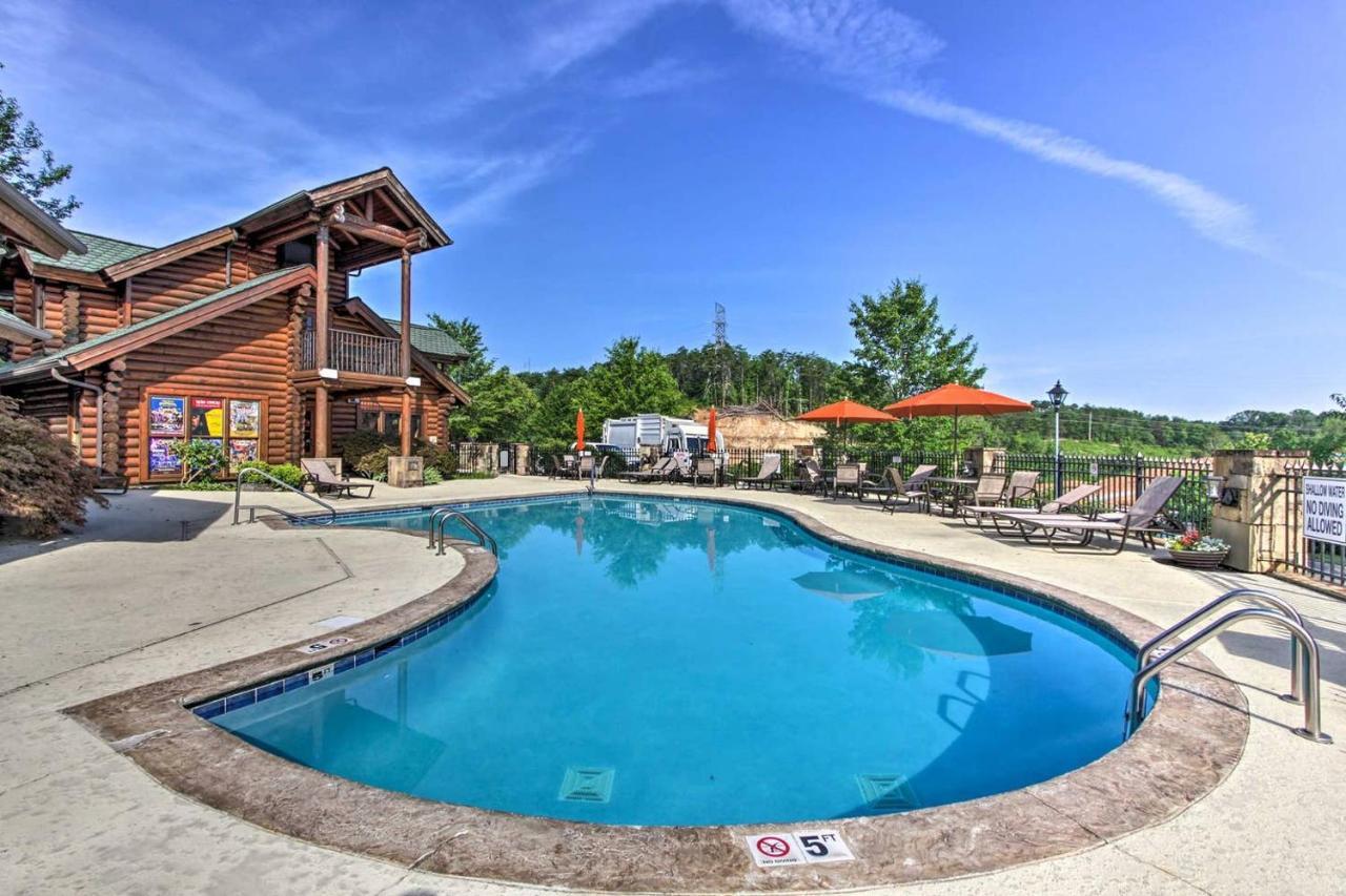 Vila Great Wolf Cabin In Pigeon Forge! Exteriér fotografie